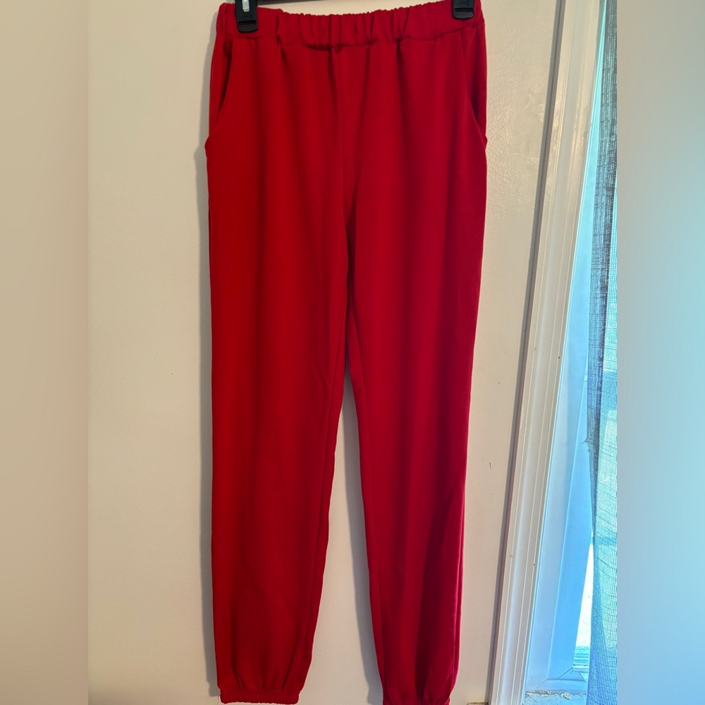 Red Pajama Set